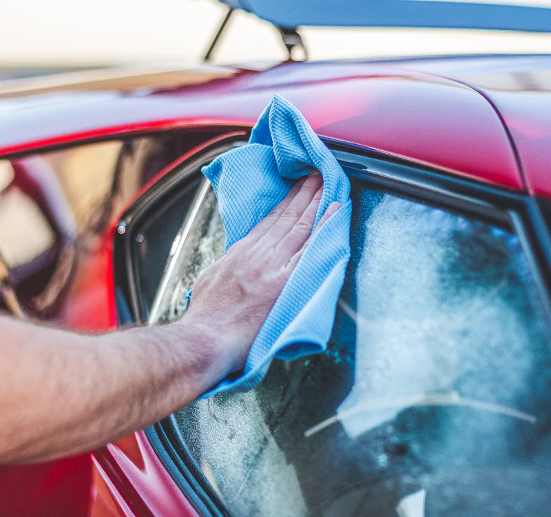 Diamond Weave Glass & Window Towel - Image 11